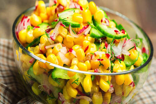 Corn Bhel Salad
