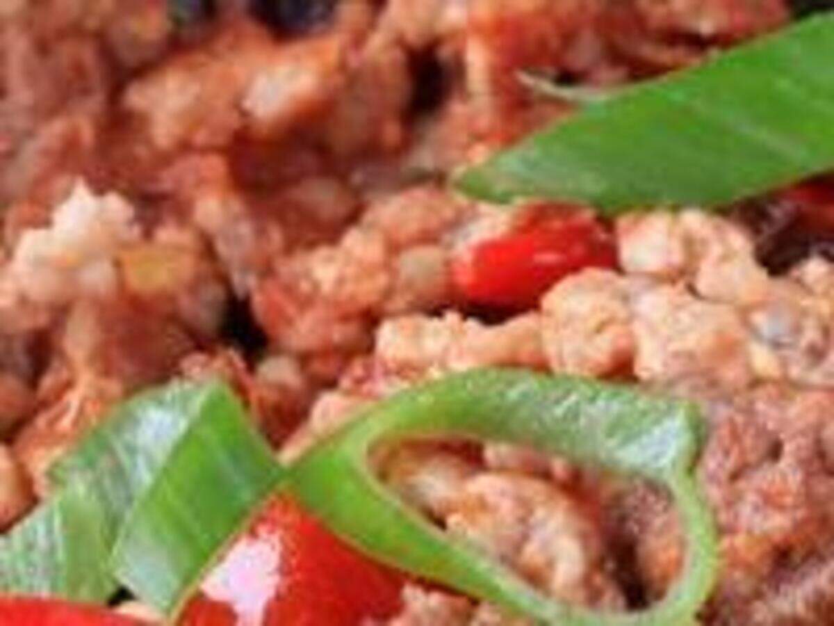 Dal Keema and Fresh Tomato Salad Recipe