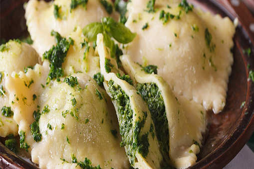 Spinach and Cheese Ravioli