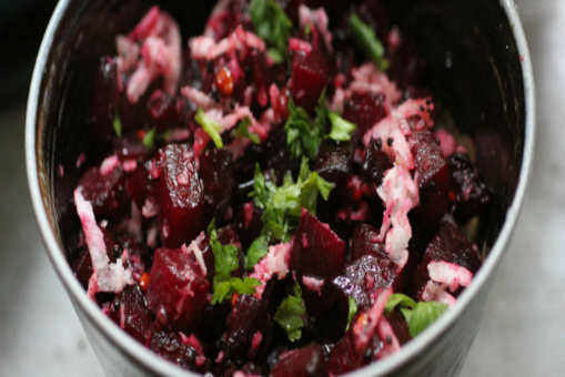 Beetroot with Grated Coconut