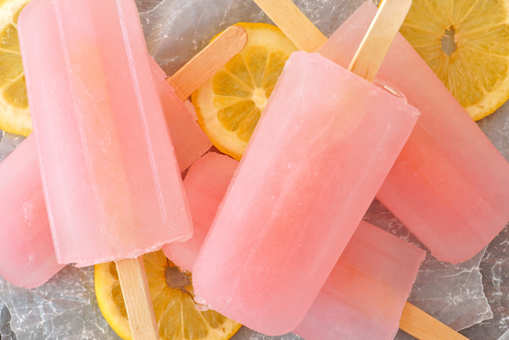 Pink Lemonade Popsicle