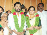 Celebs at Dileep, Kavya Madhavan wedding