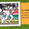 But Cook continued his resistance as he scored his 53rd Test fifty off 171 balls