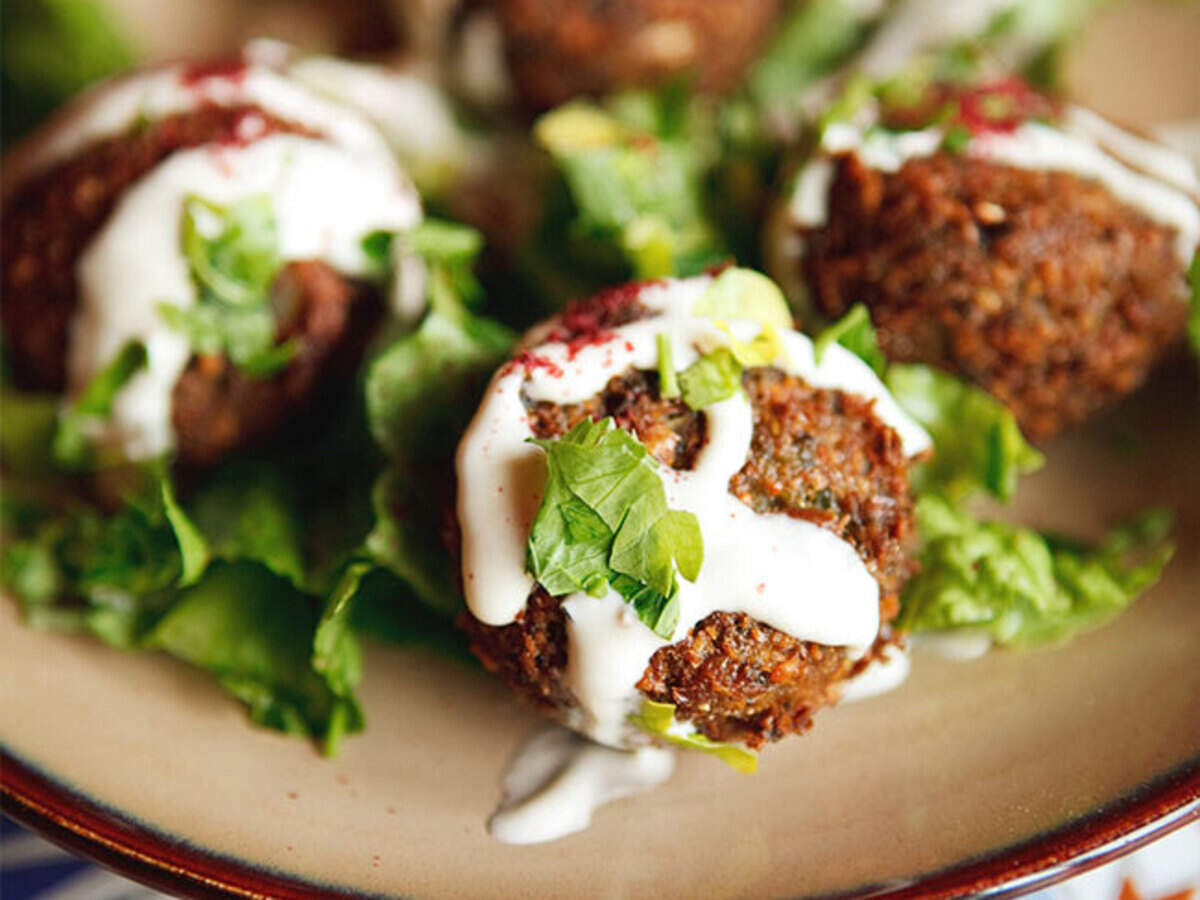 Falafel Tabbouleh with Lemon Yoghurt Recipe