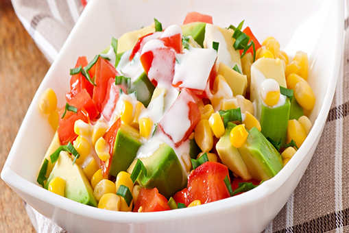 Corn and Avocado Salad