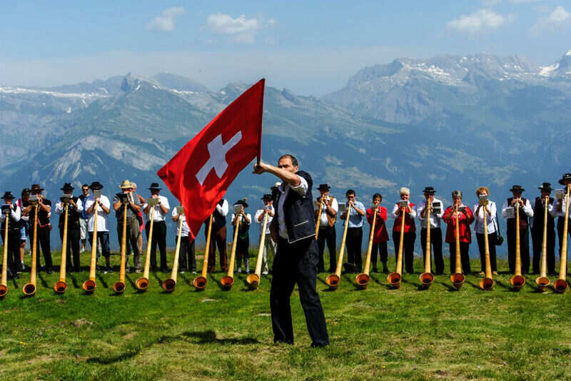 Alphorn fun