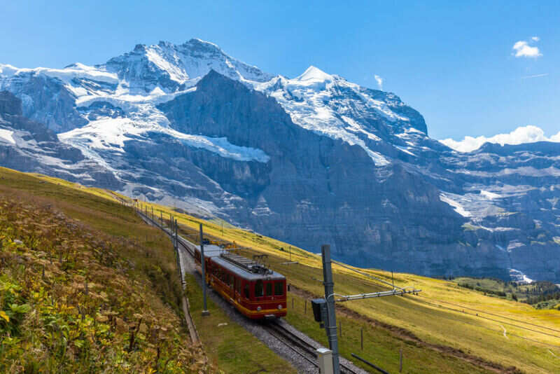Jungfau railway