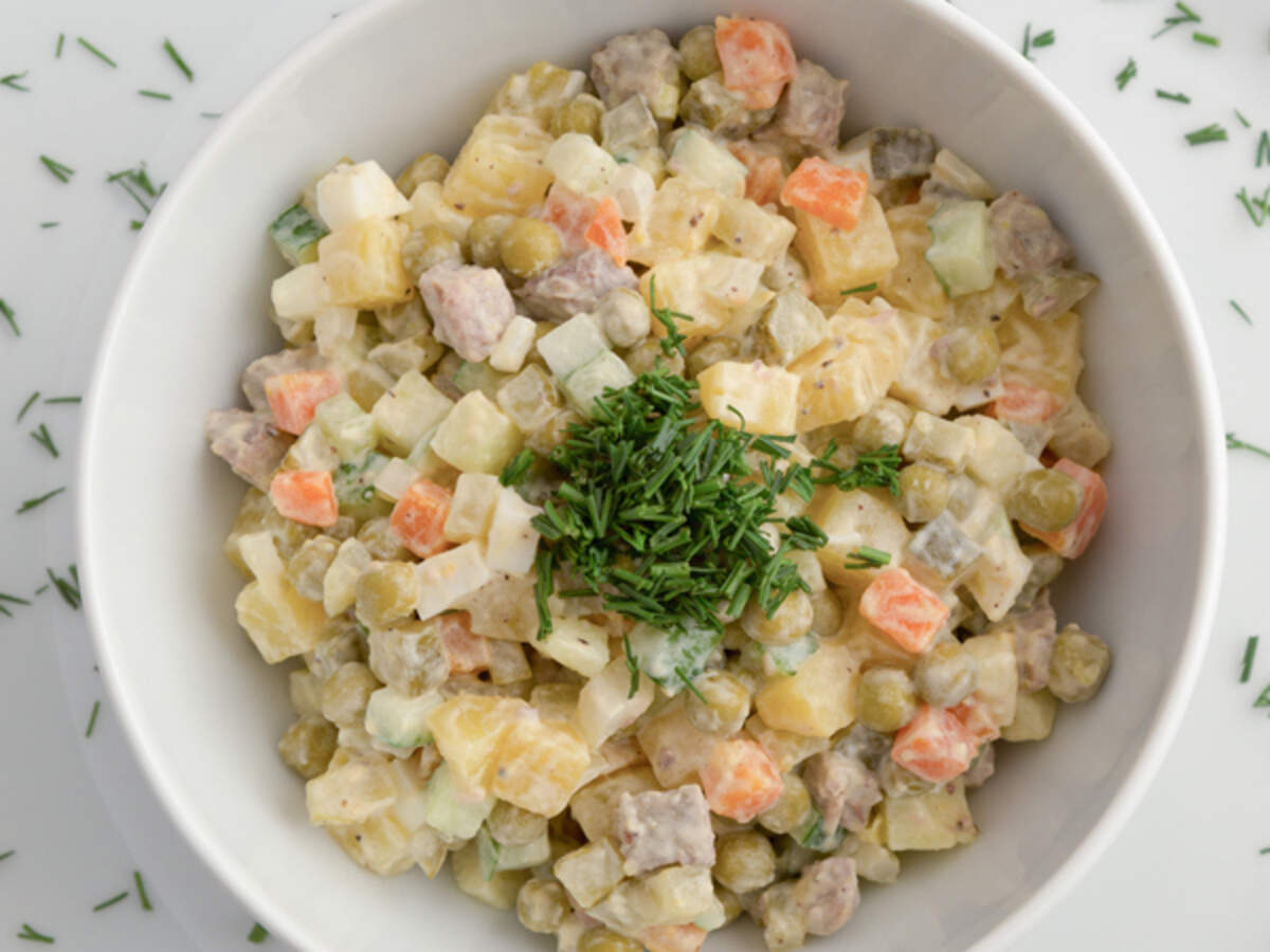 Diced Potatoes in Mayonnaise Recipe