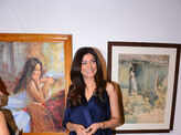 Sushmita Sen inaugurates art show Masterstrokes