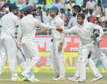 Mumbai Test: India thump England by innings and 36 runs