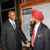 Carl Lewis and Milkha Singh @ TOISA 2015