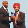 ​Carl Lewis and Milkha Singh @ TOISA​ 2015