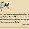 Article image for: On <i class="tbold">education</i> and independence