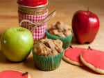 Apple- cinnamon muffins