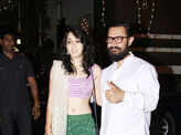 Gorgeous Ira Khan joins dad Aamir Khan for Dangal party at home