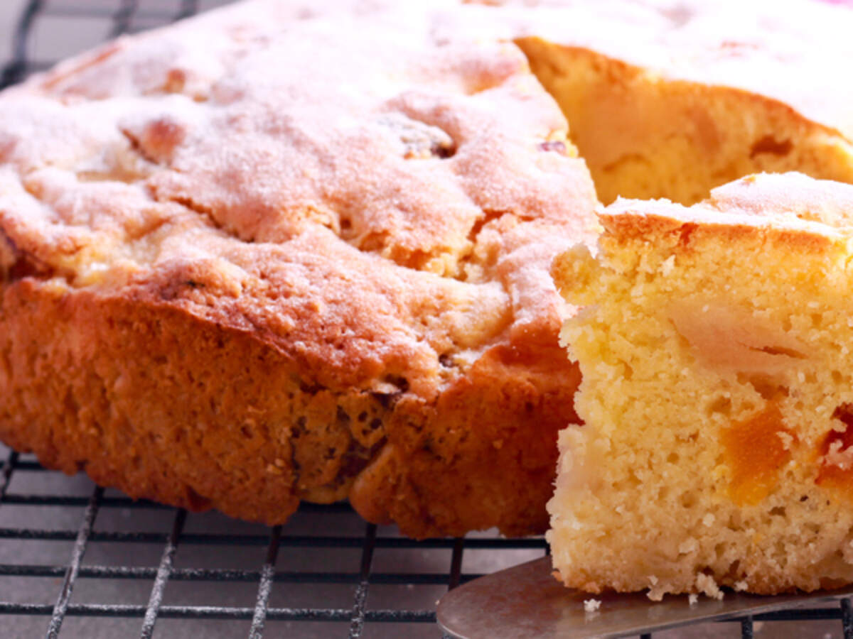 Apple and Apricot Cake Recipe