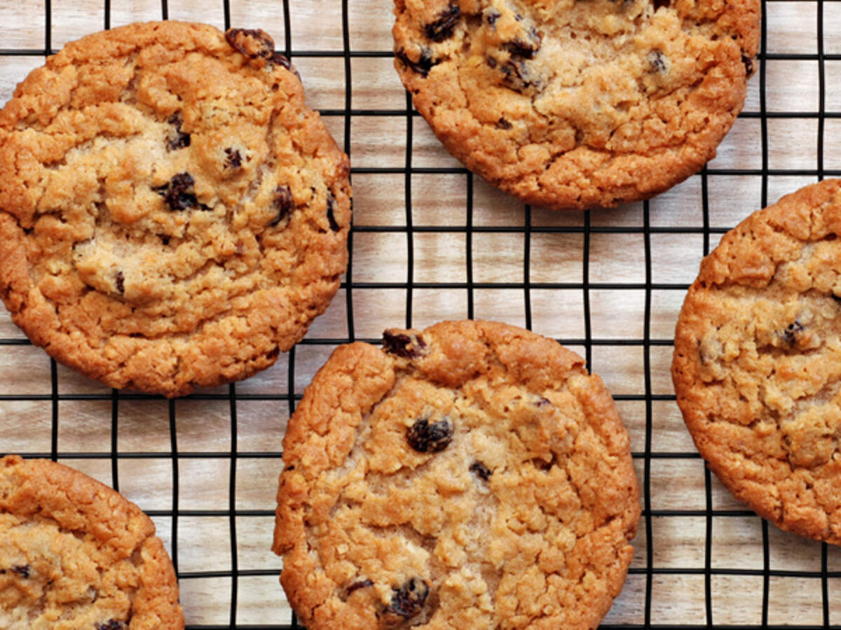 Raisin Oat Cookies Recipe