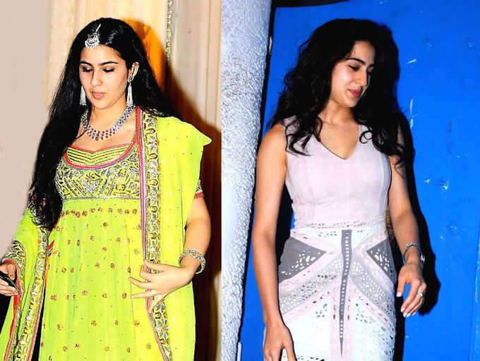 Then and now: Sara Ali Khan