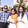 Article image for: SRK launches sculpture #Bandra