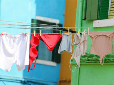 This is why you need to sun-dry your undergarments 