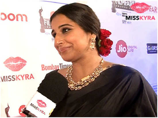 EXCLUSIVE! Vidya Balan: We as women don’t need to change anything about
ourselves