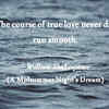 The path of love