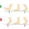 Walking posture: Right and wrong