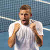 Evans shocks seventh seed Cilic...