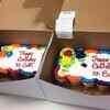 When the cake shop was instructed to write Happy Birthday on both cakes