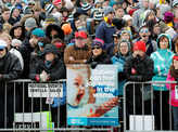Anti-abortion activists hold protest in Washington DC
