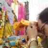 Article image for: <i class="tbold">navi mumbai</i>: Devotees pray to Goddess Saraswati on Basant Panchmi