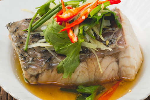 Grilled Fish with Ginger Sauce