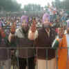 Congress supporters