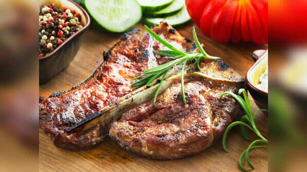 Charred or smoked food products