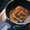 Burnt toast and rosted potatoes