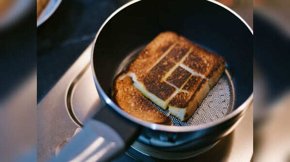 Burnt toast and rosted potatoes