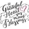 Reflect upon your present blessings