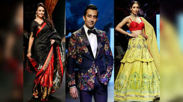 Bollywood showstoppers at Lakme Fashion Week