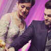Neil and Rukmini’s engagement cake