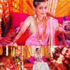 Rukmini gets her hands adorned with mehendi