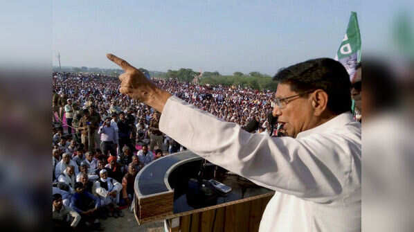 RLD’s Chaudhary Ajit Singh in Mathura.