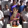 Sasikala with party MLAs at Golden Bay resort in Kuvathur