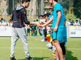 Sidharth Malhotra at Slum Soccer launch