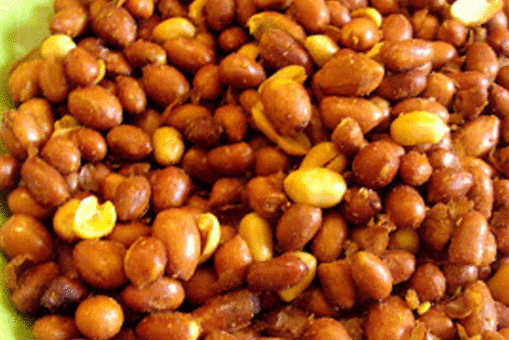 Spicy Roasted Peanuts