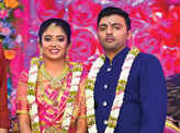 Sivanandhini and Dinesh’s wedding reception