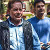 Salim Khan and son Arbaaz Khan arrive together to cast their vote