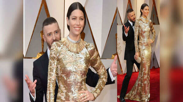Justin Timberlake with wife Jessica Biel