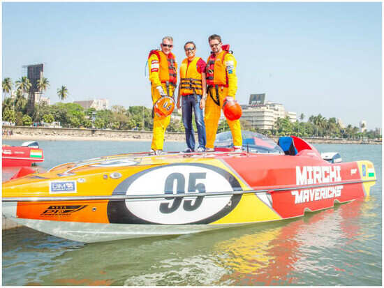 MissKyra Exclusive! Mirchi Mavericks team at Nexa P1 Powerboat pre-race trials MissKyra Exclusive! Mirchi Mavericks team at Nexa P1 Powerboat pre-race trials