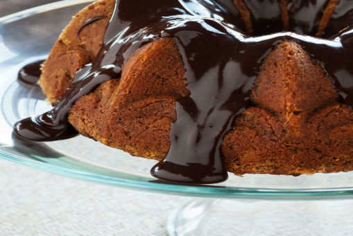 Chocolate Mocha-Kissed Bundt Cake