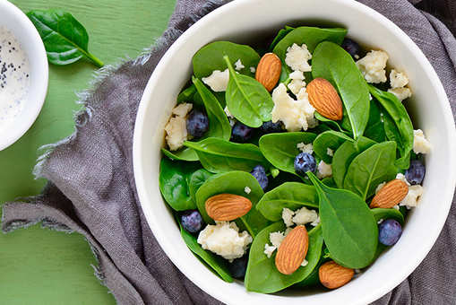 Blueberry Almond Salad